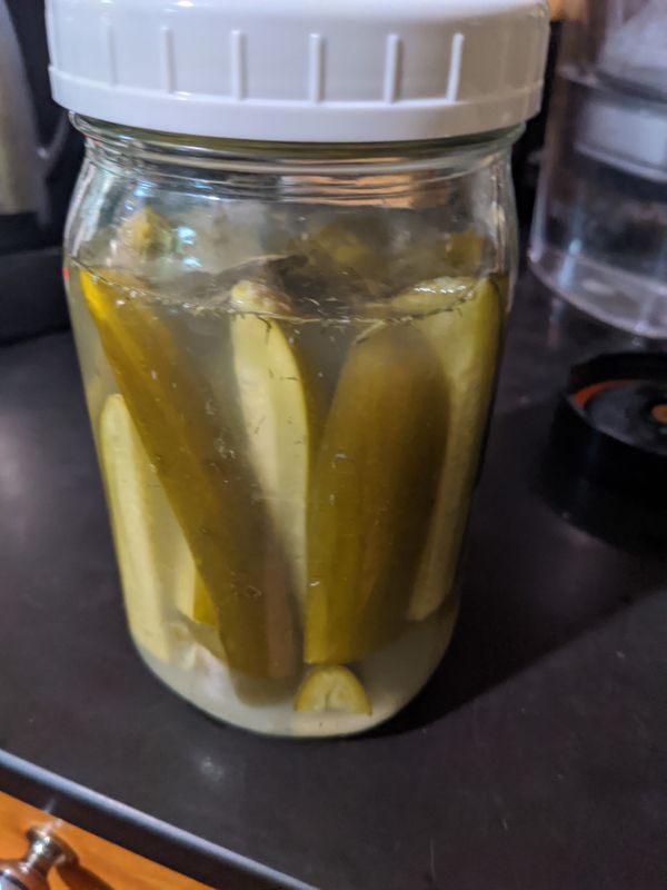 Mmmmmm, pickles.