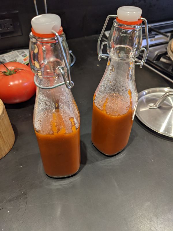 Too hot sauce